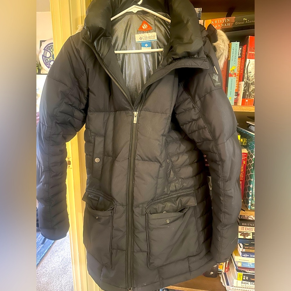 Columbia down parka—super warm!